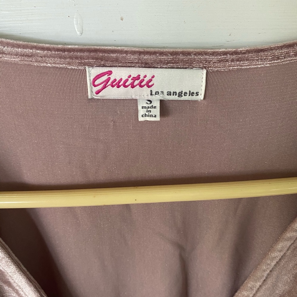 VINTAGE VELVET TOP - Picture 3 of 5